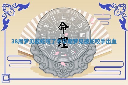 38周梦见被蛇 🐶 咬了手 孕期梦见被蛇咬手出血 🍑