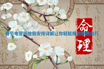 春节电 🚻 管所放假安排详解让你轻松规划 🎇 假期出行
